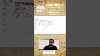 ALES-AGS-DGS-KPSS 2026/Üslü İfadelerde İşlemler Soru Çözümü #ags #ales #dgs #kpss