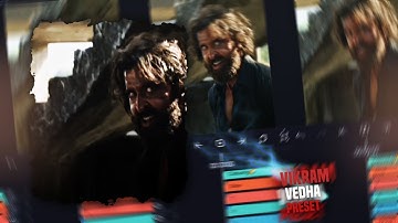 Vikram Vedha 🔥🥵 || Alightmotion || Project File || Free Preset Xml #vikramvedha
