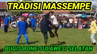 INILAH TRADISI MASSEMPE -BUGIS BONE SULAWESI SELATAN -reaction