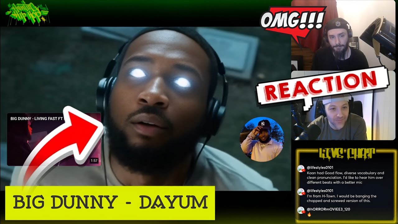 BIG DUNNY - DAYUM [REACTION] HUNTING HIP-HOP