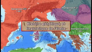 Histoire génétique et linguistique de l'Italie