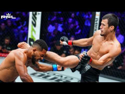 Usman Nurmagomedov's Stand-Up Game Is ELITE! | Full Fight Compilation