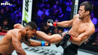 Usman Nurmagomedov's Stand-Up Game Is ELITE! | Full Fight Compilation