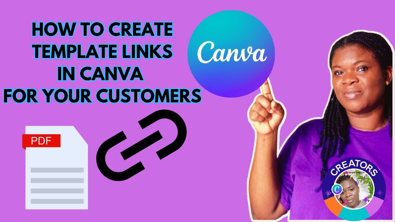 How toCreate Canva Template Links 