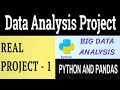 Data analysis with python using pandas data frame cars dataset project 1