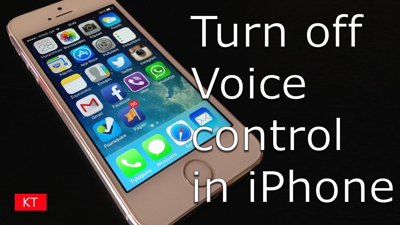 How to turn off voice control in iPhone 5/5s/6/6s/7/7s ...