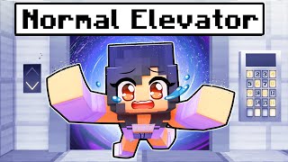 Just a NORMAL Minecraft Elevator! (NOT NORMAL!)