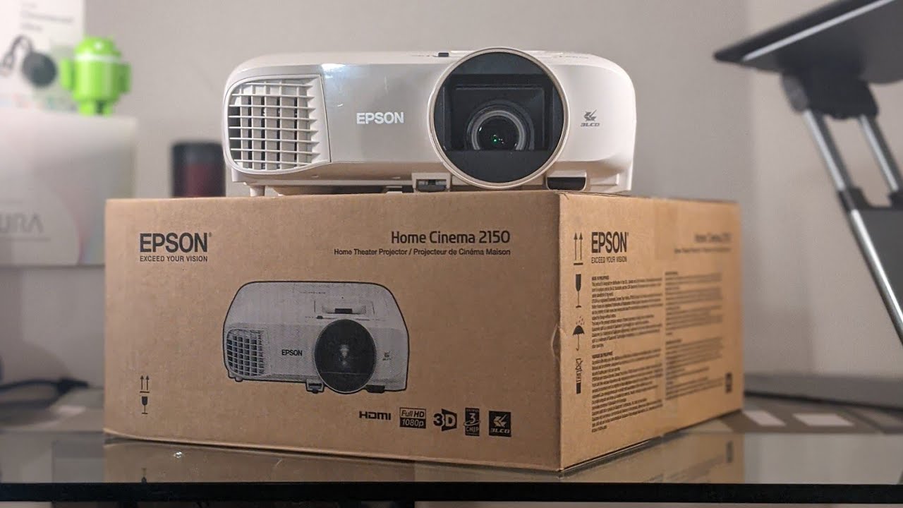 Epson Home Cinema 2150 Projector Unboxing & Setup Tutorial (TV & Gaming)