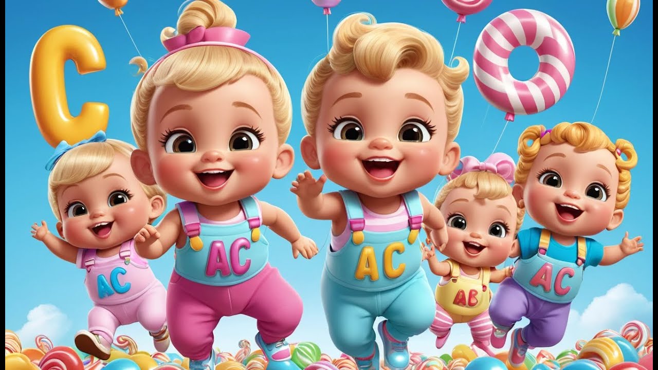 🍬 Candyland ABC Animal Parade 🐾🎶 | Fun Alphabet & Learning Song for Toddlers