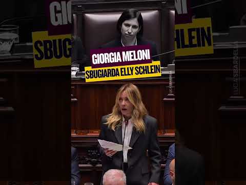 Video Giorgia Meloni vs Elly Schlein: quando provi a fare opposizione ma ti smontano tutto in diretta.