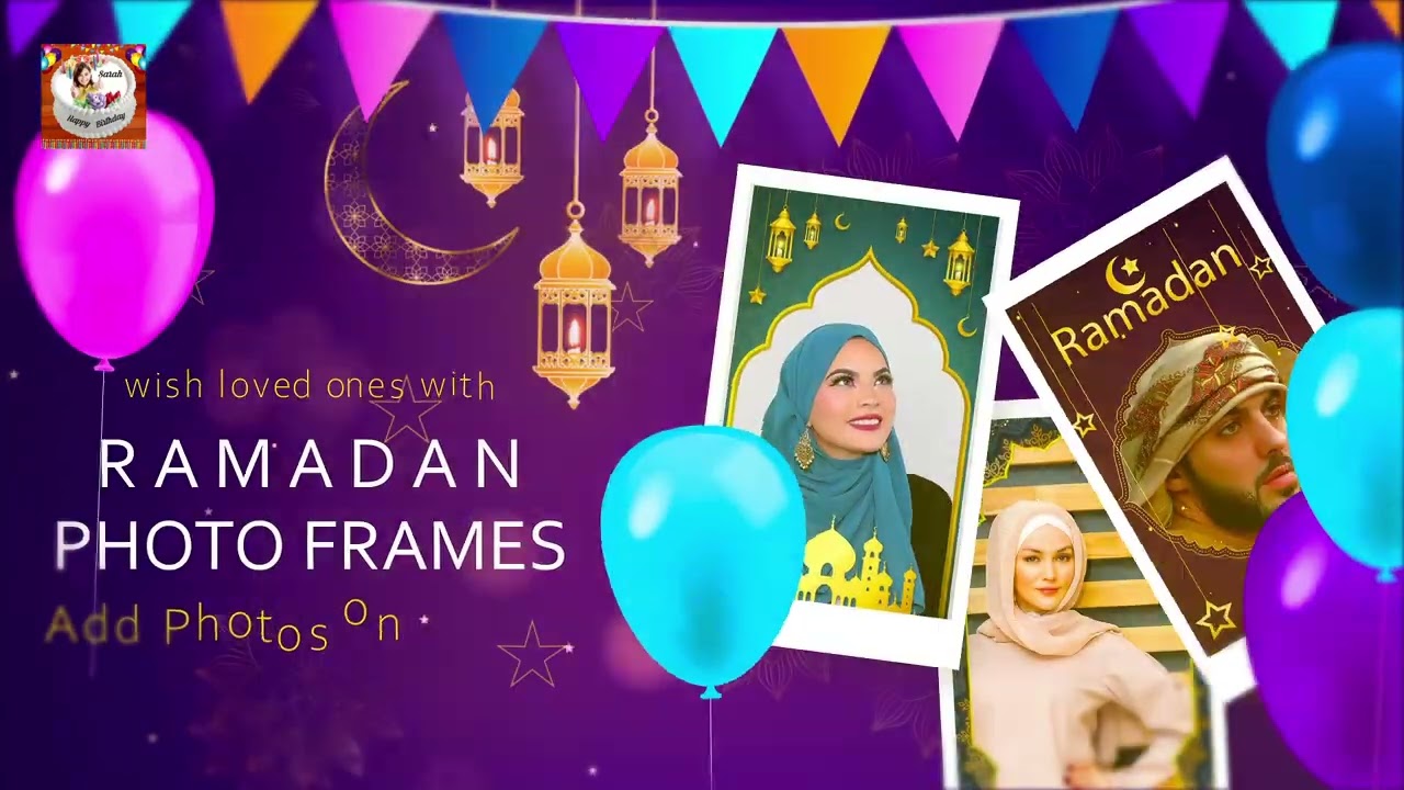 Ramadan Sweet Treats | Photo on cake