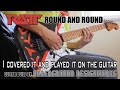 RATT  Round and Round  (Guitar Cover) 高校生 概要欄にこの動画で使用しているギターを制作している方のチャンネルを貼ってあるのでご覧下さい。
