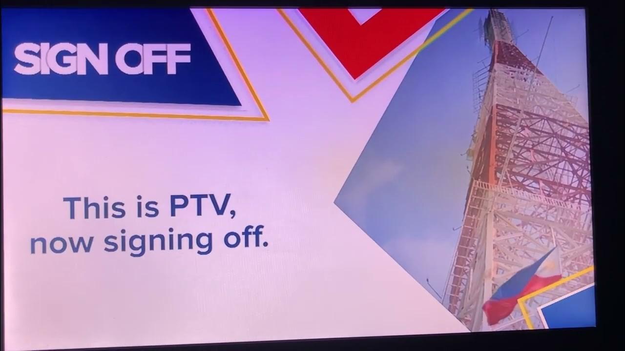 PTV 4 Sign Off (2023) YouTube