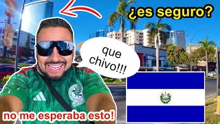 MEXICANO visita EL SALVADOR por PRIMERA VEZ🇸🇻 (esta fue su reacción)