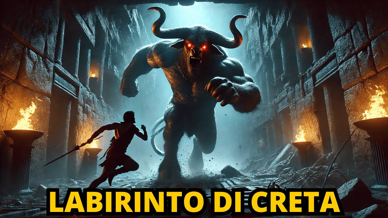 IL LABIRINTO DI CRETA: UN VIAGGIO MORTALE CON IL MINOTAURO!