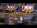 Reversing a Single Phase Motor π
