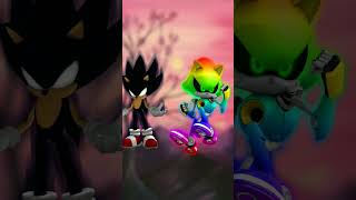 Dark Sonic vs Sonic universe #shorts Resimi