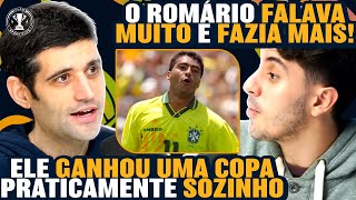 ROMÁRIO MAIOR que MESSI e CRISTIANO RONALDO