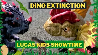 Lucas Kids ShowTime | Dino Fans | Extinction Never Happened | Jurassic Scary Park Resimi