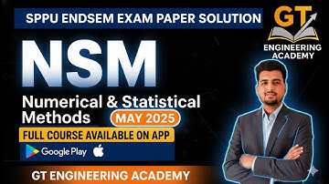 NSM May 2025 Solved Paper | Previous Year Question Solutions | GT Engineering Academy