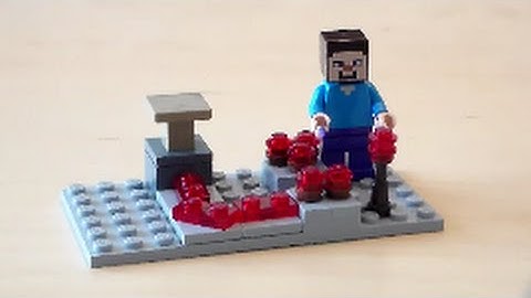 Lego Minecraft Redstone Tutorial