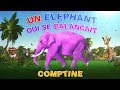 Foufou - Un Eléphant qui se Balançait (The elephant song in french for kids) 4K