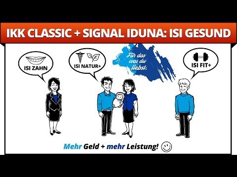 Erklärvideo | IKK classic + SIGNAL IDUNA: ISI-gesund (Handmade-Premium + Corporate Color)