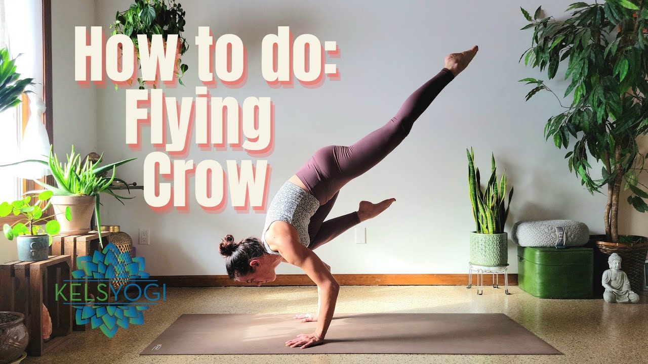 Inspiring Yoga - I need the yoga blocks to assist me in this Baby Flying  Crow Pose (also called Forearm Flying Crow Pose). Otherwise I do not have  enough core strength to