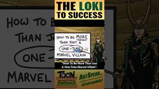 Loki's Secret To Success - Toon Sandwich #Funny #Loki #Marvel #Avengers #Villain #Mcu #Crossover