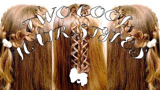 2 Cool Hairstyles To Make Under 3 Minute Braids Hairstyles