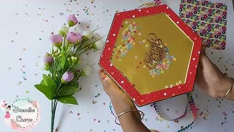 Surprise gift for tv actress keerthijaidhanush | Dreaming Crafts | Handmade surprises |