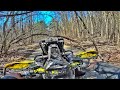 Deep Trench, Back Woods Rip (First Spring Can-Am Ride)