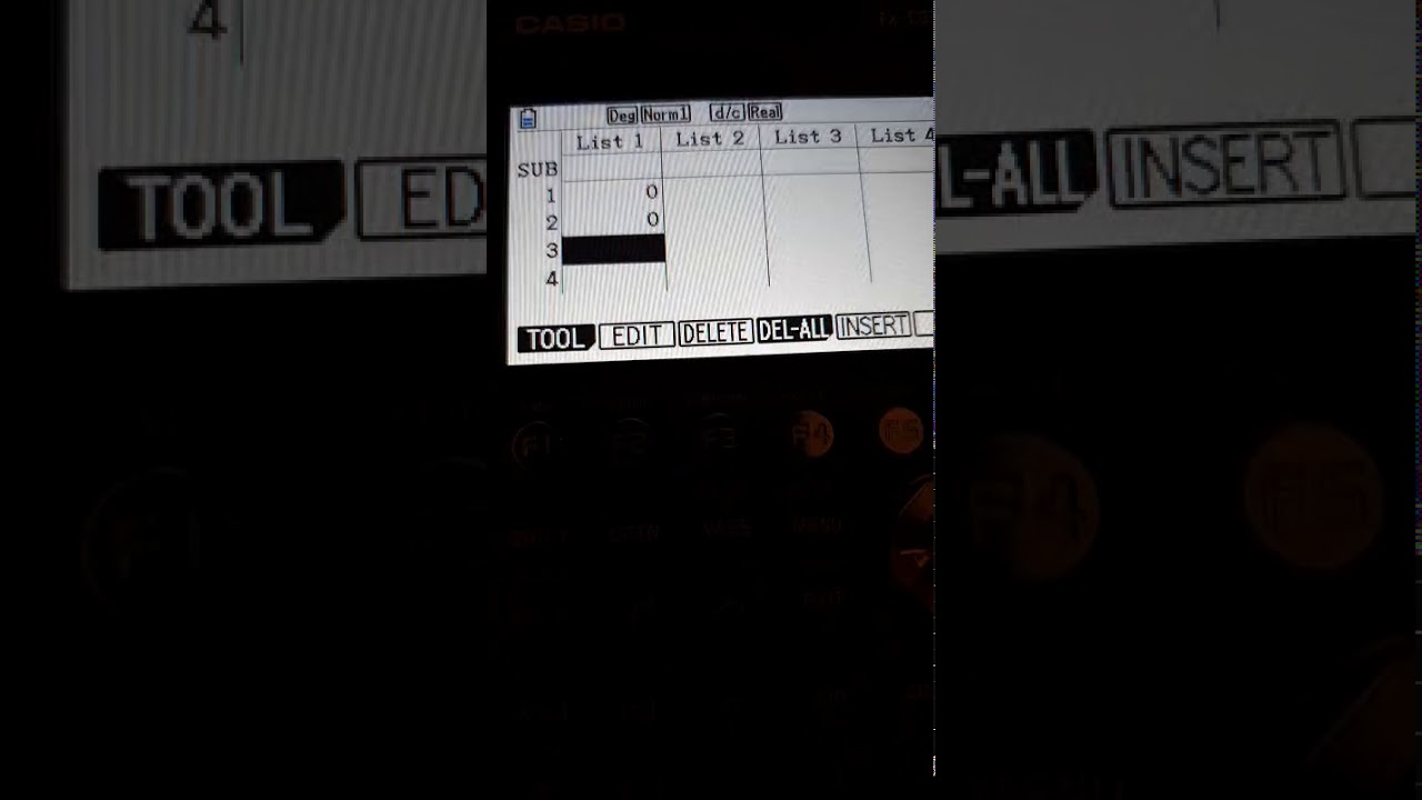 How To Use LIST MODE On Bcd Binomial Distribution On Casio Fx CG50 how-to-use-list-mode-on-bcd-binomial-distribution-on-casio-fx-cg50