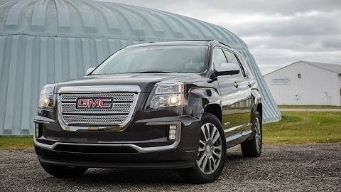 GMC Terrain Denali V-6 AWD 2016 Car Review