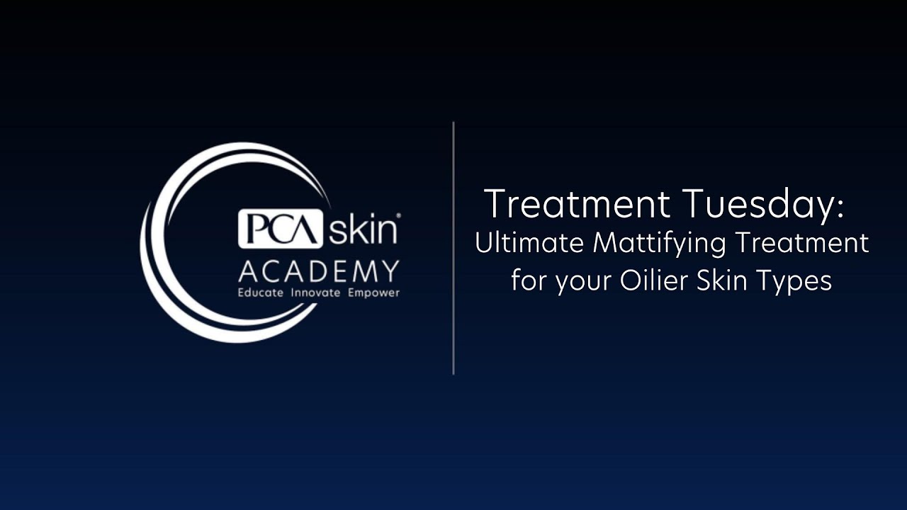 Click to open this video in a pop-up modal: Treatment Tuesday: Ultimate Mattifying Treatment for your Oilier Skin
