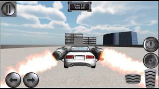 Jet Car - Extreme Jumping - Level 1 screenshot 2