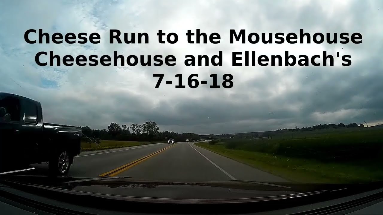 Cheese Run in the Madison Area  7-16-18