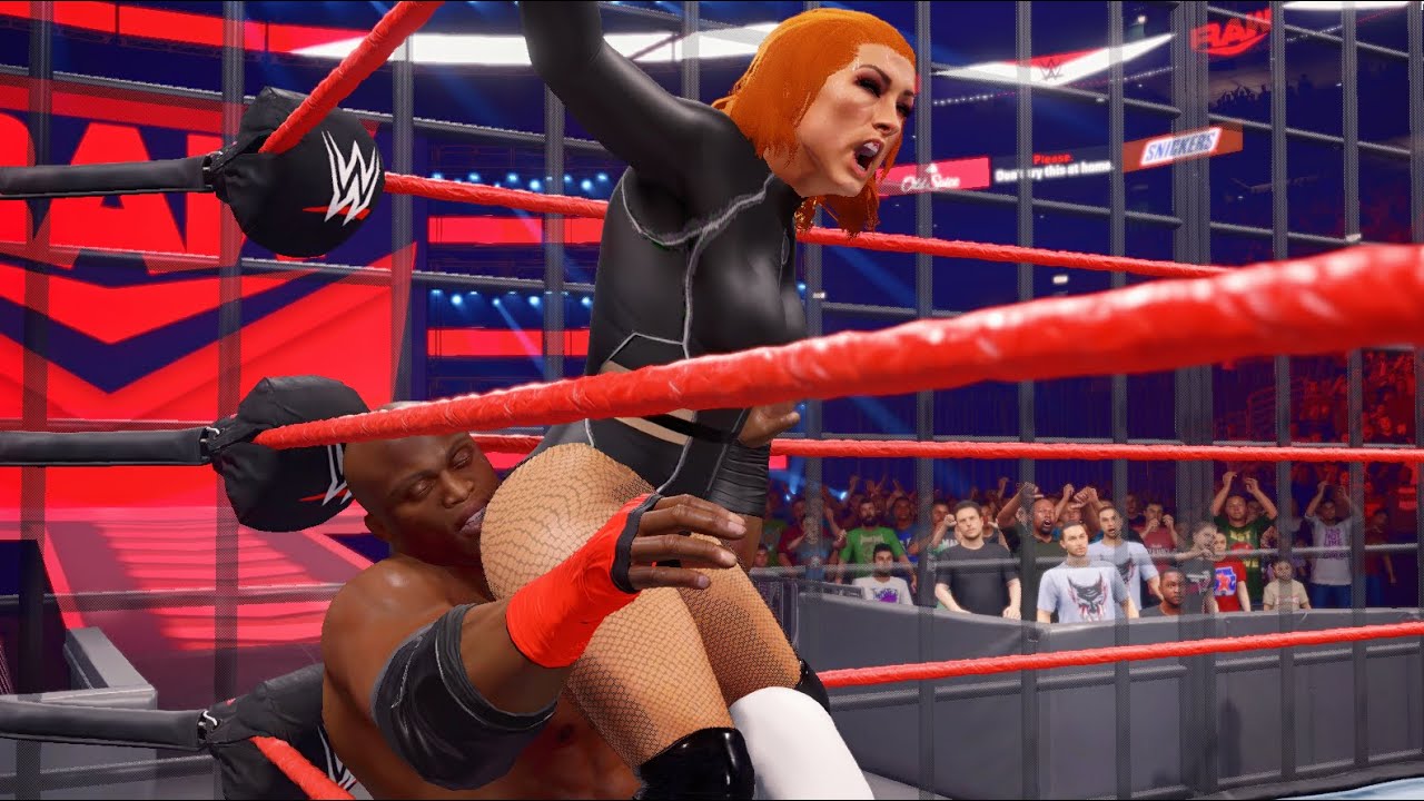 WWE 2K22 (PS5) Bayley vs Becky Lynch (Steel Cage Match) 