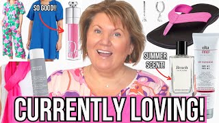 April Favorites 2024: White Jeans, Spring Dresses, Jewelry, PJs & More | Fashion over 50