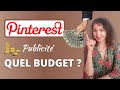 Quel budget sur pinterest ads quand on dbute 