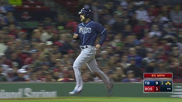 TB@BOS: Peterson plates Souza Jr. with single