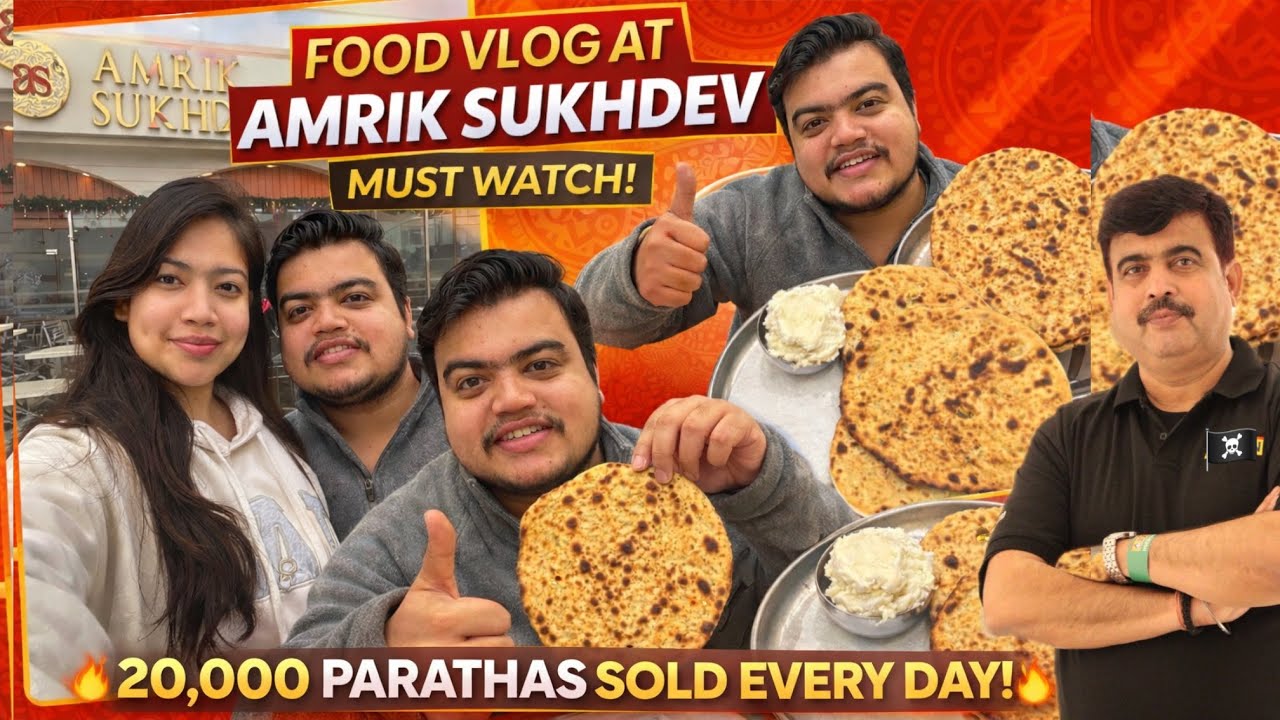 Roadside Thela To 100 Crore Brand | 20,000 Parathas Sold Every Day 😱 | Amrik Sukhdev Reality Check✅✅