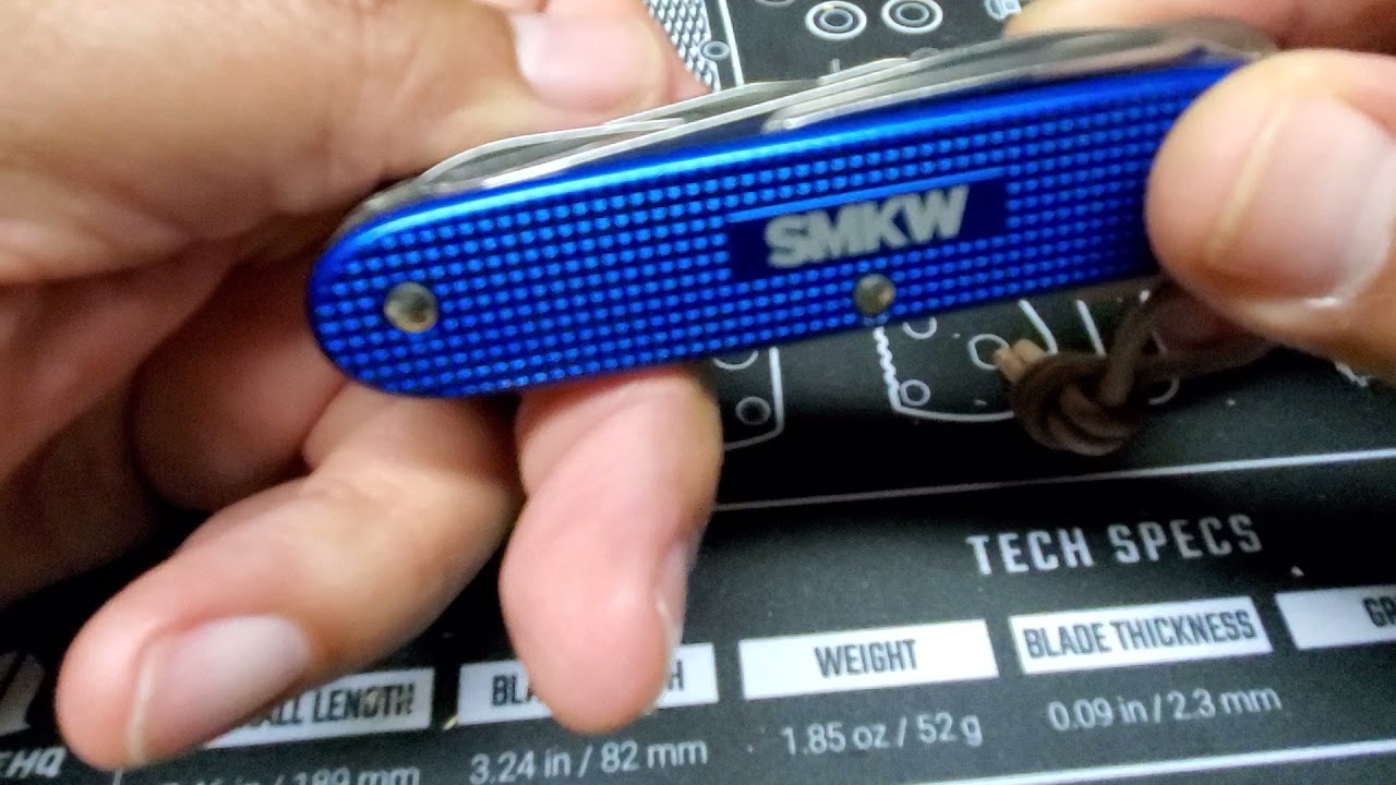 Victorinox Farmer X in Blue! SMKW exclusive YouTube