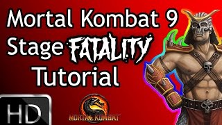 Mortal Kombat 9 Stage Fatality Tutorial Hd