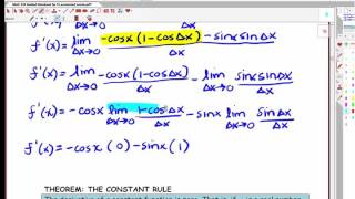 2.2 Basic Differentiation Rules and Rates of Change