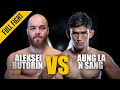 Aleksei Butorin vs. Aung La N Sang | ONE Championship Best Fights | July 2016