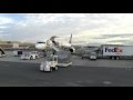 FedEx 757 Freight download and upload timelapse