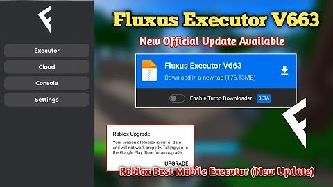 Fluxus Executor New Version Available (2.663) | No key/ Key Bypass | Fluxus Mobile | [ROBLOX HACK]