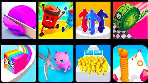 Asmr slicing,Battery Run,Blob Runner,Brick Builder,jell Run,Slice it all,Join Clash,Long Neck Run