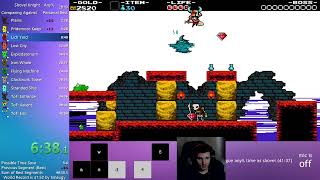 Any% in 41m 44s Shovel Knight ( ͡° ͜ʖ ͡°) СПИДРАН РЕАКЦИЯ